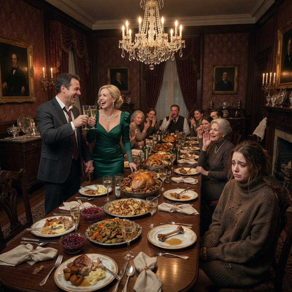 “My Mother cheered at Thanksgiving, Forgetting I secretly bought the house they were celebrating in…”