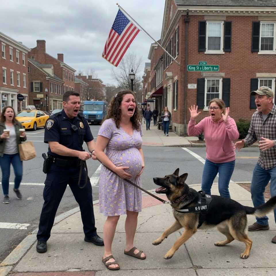 A Police K-9 Lunged at a Pregnant Woman in a Crowded Airport. Officers Drew Their Weapons, But the Heart-Stopping Reason the Dog Attacked Will Leave You in Absolute Tears!