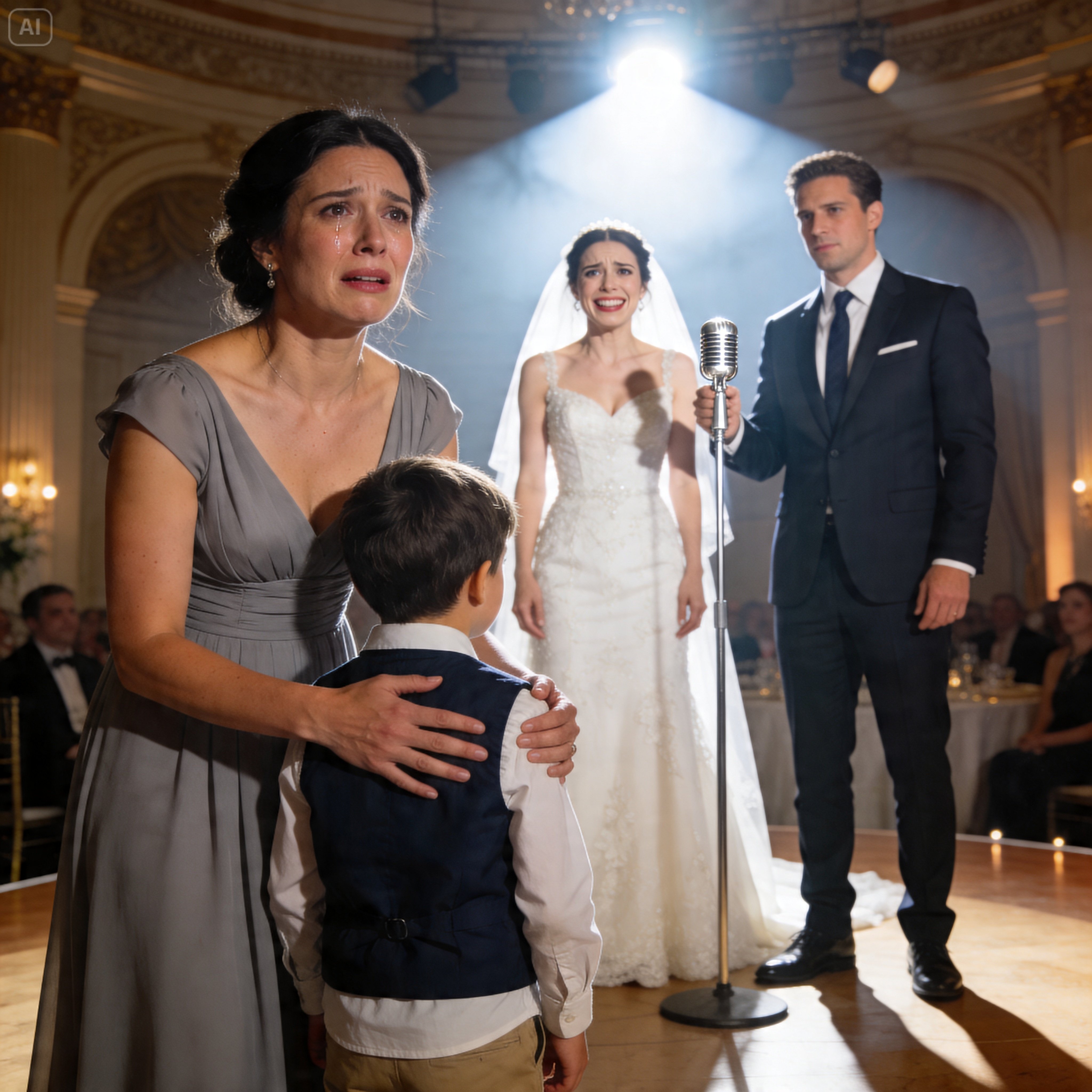 I let 200 people laugh at my son, but what the groom did next destroyed my family forever.