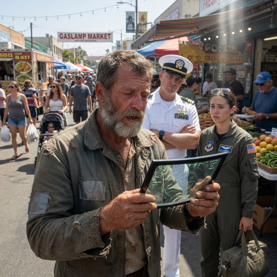 He Was a Decorated Navy Legend Left to Rot Under a San Diego Highway. But When a Billion-Dollar Jet Was Seconds Away from a Fatal Crash, This Homeless Hero Walked Onto a Heavily Guarded Base and Did the Unthinkable. The Hidden Truth He Exposed Will Leave You Speechless.