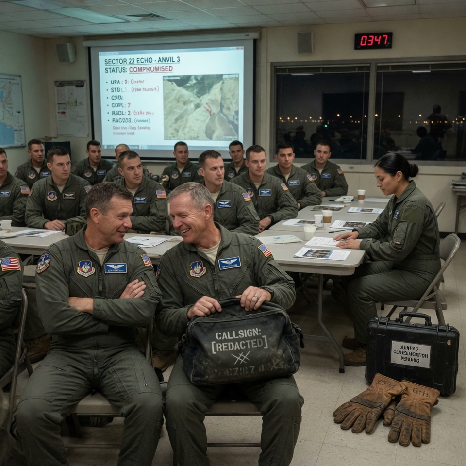 The Room Laughed When the Nameless Female Pilot Sat Down. But When They Saw What Was Inside Her Locked Black Case, Every Single Man Froze.