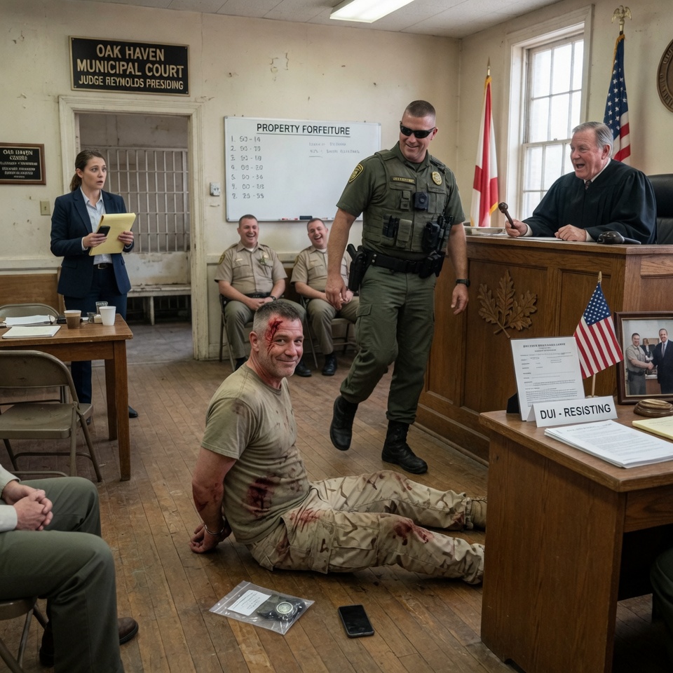 I Was A Single Dad Trying To See My Daughter. When A Corrupt Small-Town Cop Brutally Assaulted Me In Open Court, He Had No Idea He Just Declared War On A Decorated Navy SEAL.