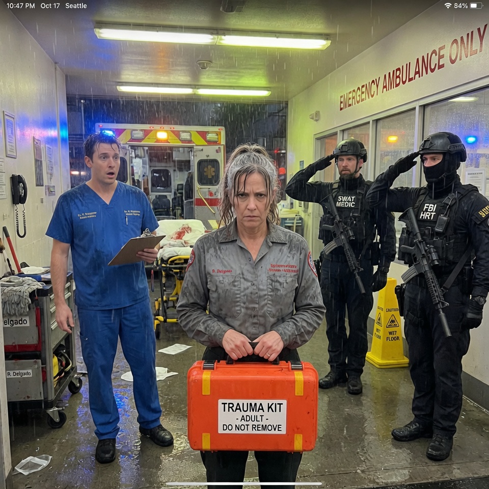 He Told the Limping Janitor to “Stick to Her Mop” While a Patient Coded in the ER. Minutes Later, Heavily Armed Special Forces Stormed the Seattle Hospital and Demanded the Arrogant Chief Surgeon Step Aside for the One Woman Capable of Saving a Four-Star General.
