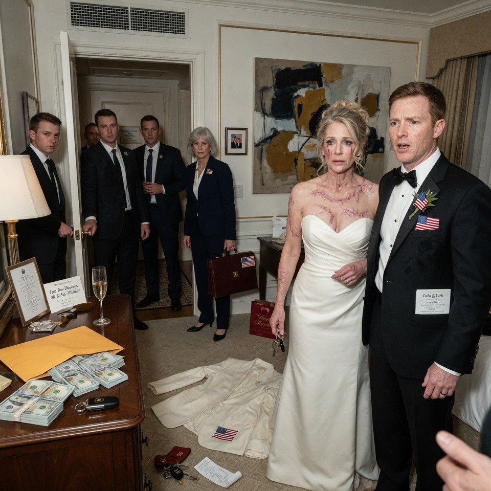 “HOW CAN HE BE SO BLIND?’— SHE’S 60, HE’S 20, AND THIS SMALL-TOWN WEDDING IS THE SCANDAL OF THE YEAR. BUT WHEN SHE TAKES OFF HER JACKET BEHIND CLOSED DOORS, THE TRUTH IN THAT HOTEL ROOM ISN’T ABOUT MONEY. IT’S ABOUT SURVIVAL. DID HE JUST MARRY A LIFETIME OF DANGER FOR A FEW MONTHS OF KINDNESS? YOU WON’T BELIEVE WHAT SHE SHOWED HIM. ARE YOU READY TO SEE WHAT’S UNDER THE SCARS?