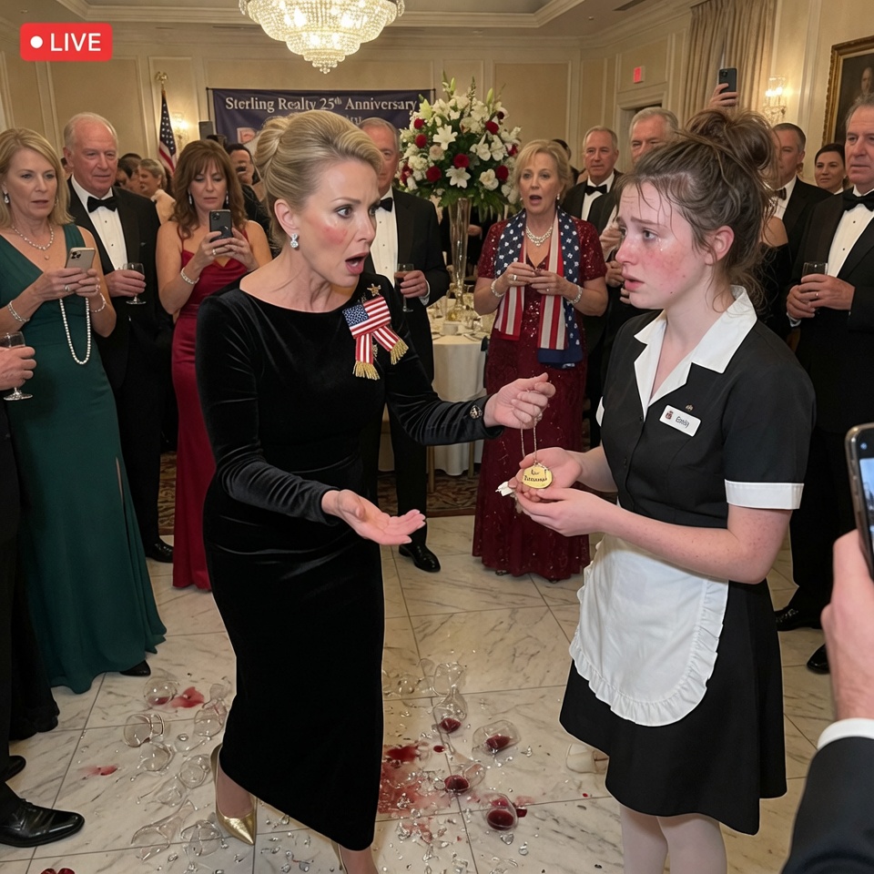 “That Necklace Belonged to My Daughter!” She Screamed at the Terrified Maid… But What the Girl Whispered Next DESTROYED A Legacy Built on Lies — DOES A MOTHER’S INSTINCT EVER FORGET?