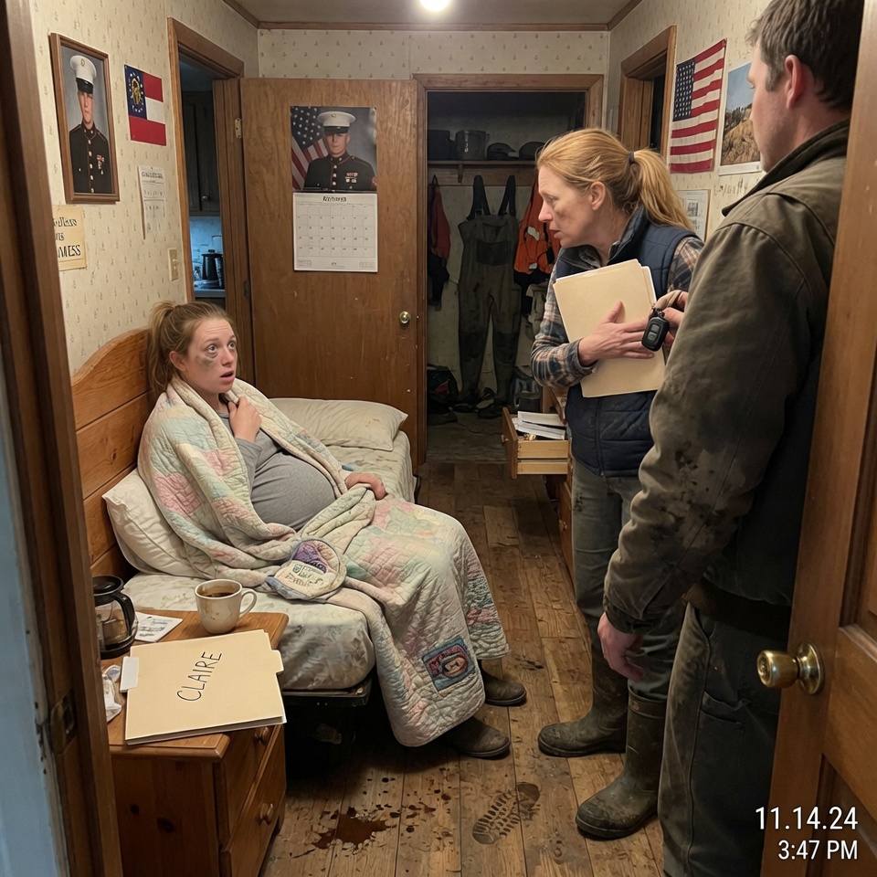 SCHEMING FROM THE GRAVE — Daniel died on Highway 41, but his secrets didn’t; they were just waiting for me behind a locked door with a PREGNANT WITNESS who was TERRIFIED of the sound of footsteps. IS THAT PARANOIA OR IS SOMEONE STILL WATCHING THE HOUSE?