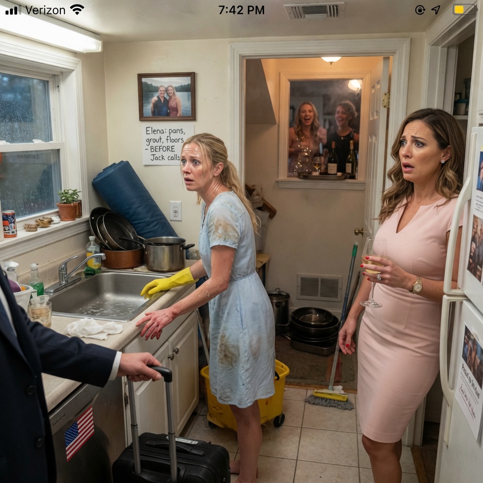 So CRUEL — My wife texted me “welcome home” while scrubbing grease off pans my sister used for a party I didn’t know about… BUT THEN I SAW THE MATTRESS IN THE PANTRY. WHAT HAPPENS WHEN THE MILLIONAIRE WALKS IN UNANNOUNCED?