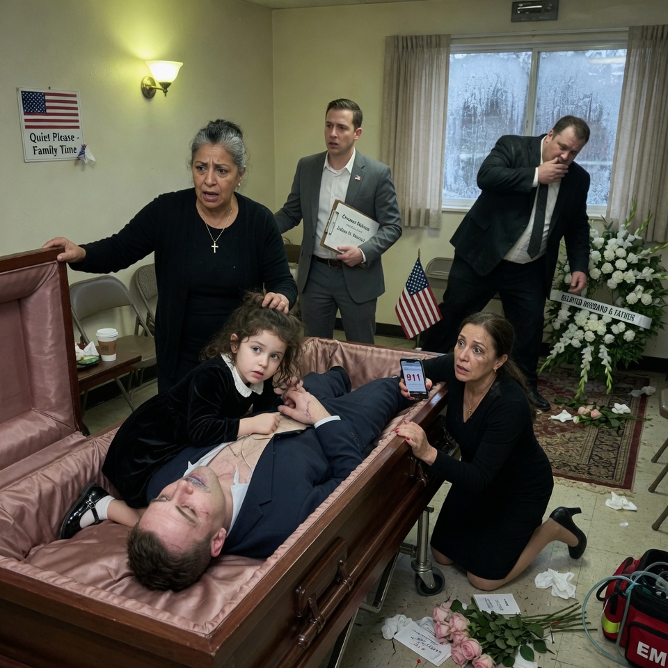 “He’s so WICKED — A mysterious phone call to the ER, and then the doctor pronounced my husband DEAD without a pulse check… but our daughter climbed into the coffin anyway. WHAT HAPPENED NEXT LEFT THE TOWN SPEECHLESS. ARE YOU READY TO HEAR THE TRUTH? “