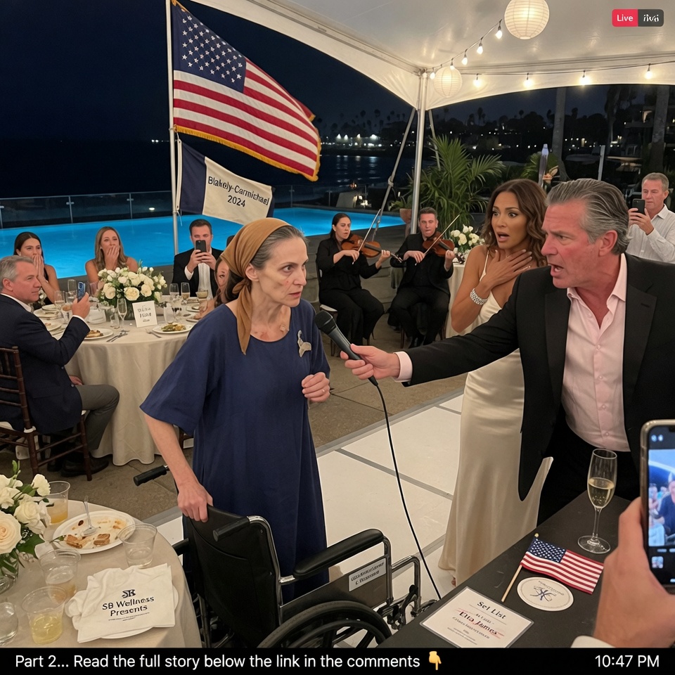 So cruel! — He DRAGGED his DYING ex-wife to his beachfront wedding just to humiliate her… but when she lifted the microphone, the song that came out wasn’t a blessing. It was a DEADLY confession about a Charleston charity funneling money to a private clinic. DOES THE BRIDE KNOW SHE MARRIED A MONSTER, OR IS SHE THE MASTERMIND?