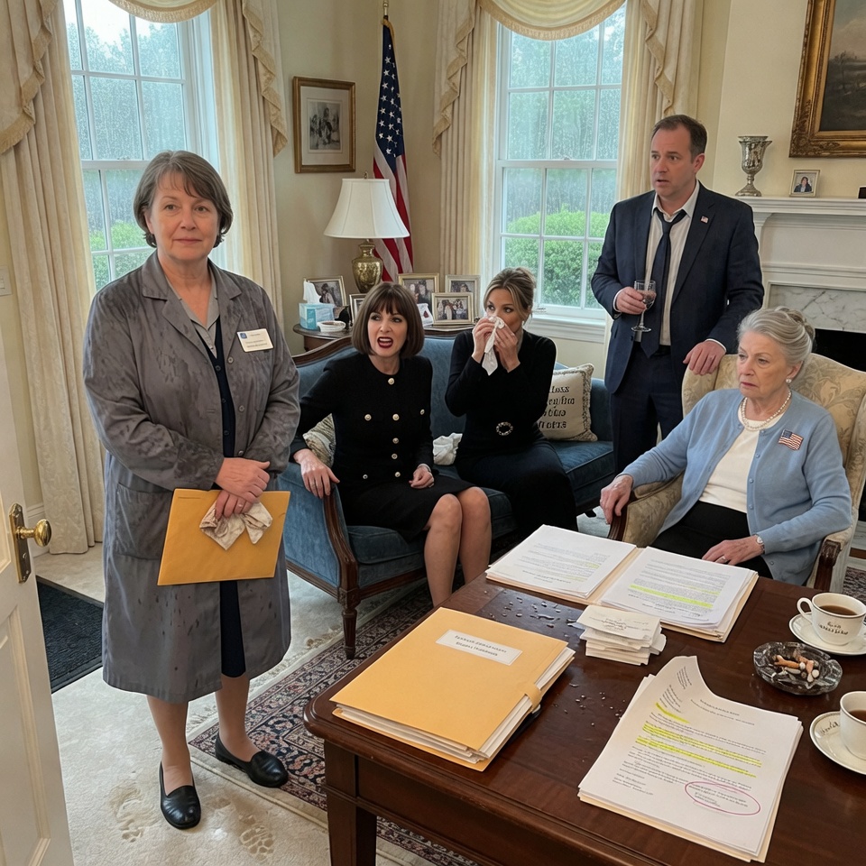 What a SCHEMING, HEARTLESS family! — A cleaning woman scrubbed their marble for 20 years, invisible as dust… then a single notarized clause in a dead man’s will put their entire empire at her mercy. CAN SHE REALLY DESTROY THEM WITH ONE ENVELOPE?