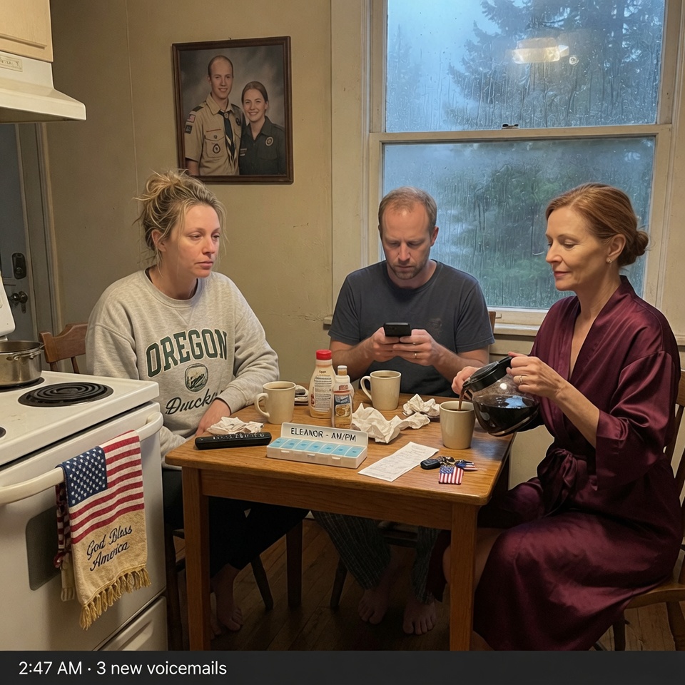 What a TWISTED mother-son bond! — I caught my husband at 2 AM whispering to his mother, “I can’t pretend anymore,” and when I peeked through the door, the way she was stroking his face made me sick. The cold truth in her eyes shook my entire marriage.