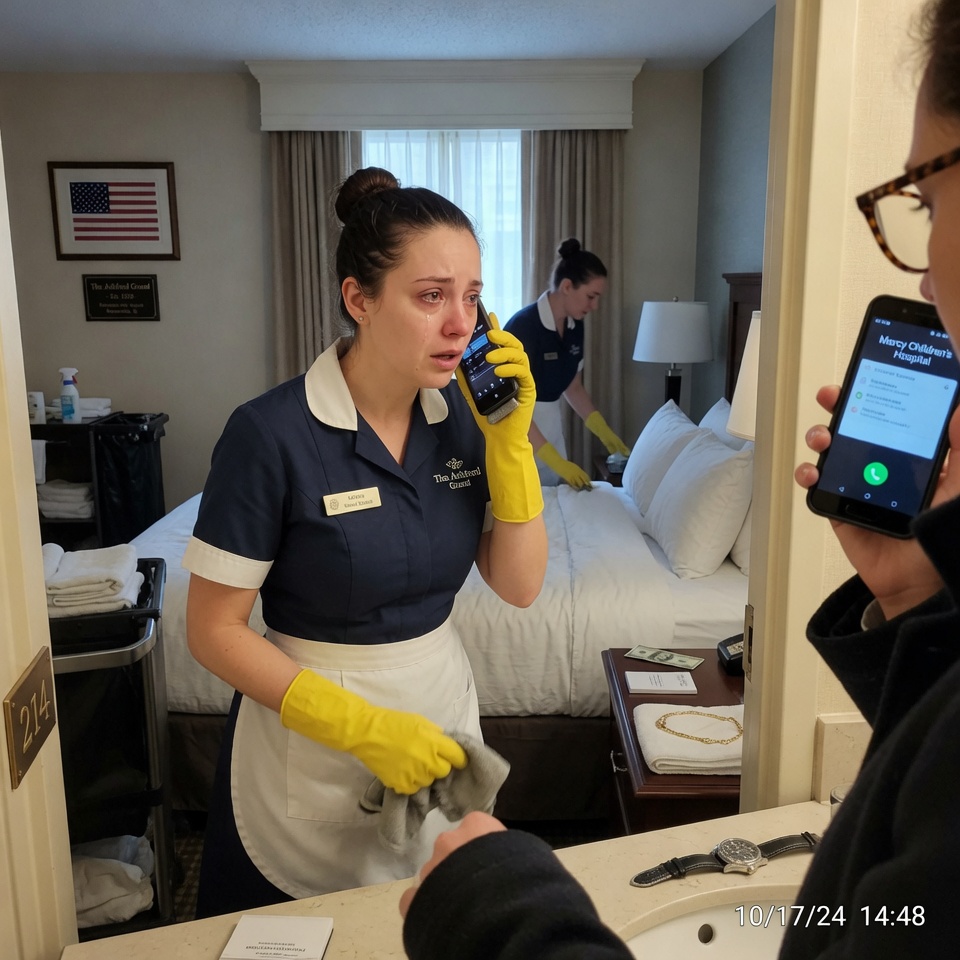 A Millionaire Pretended to Be a Guest… Then He Overheard the New Housekeeper’s Phone Call—and Couldn’t Believe What She Said