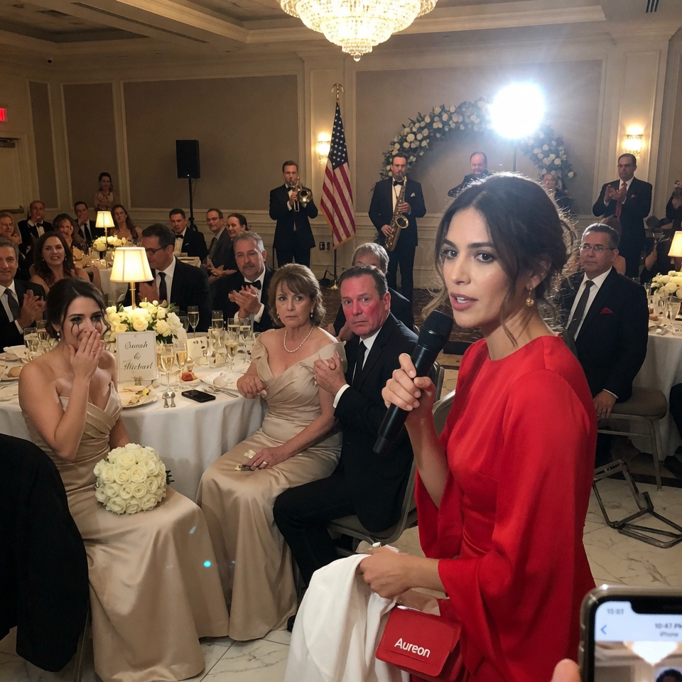“They Called Me The Ugly Graduate,” And My Family Cut Me Off Overnight—No Calls, No Apology, No Inheritance, Just Silence. Ten Years Later, I Walked Into My Sister Sarah’s Wedding In A Red Dress Nobody Recognized. Her New Husband Asked, “Do You Know Her?” I Smiled And Said, “More Than You Think.” Then His Billionaire Father Looked At Me, Said One Word—“Aureon”—And My Parents Turned White. A Minute Later, A Microphone Was Pressed Into My Hand…