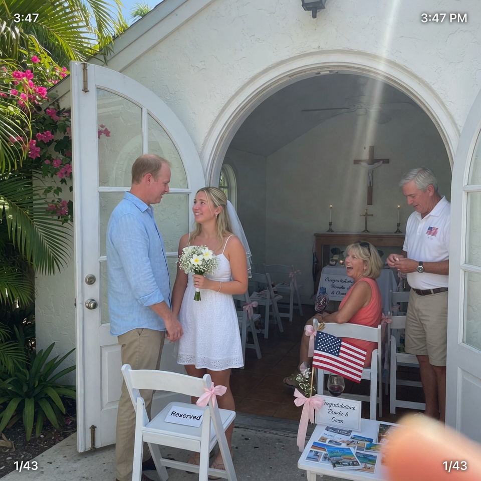 My husband said he needed to go out alone, so I followed him. He slipped into a little chapel near the marina – and there she was, my sister, in a white dress beside him. “She still has no idea, right?” my sister asked. “Stop worrying,” he whispered. My mother smiled and said, “She never sees what is right in front of her.” I turned around without making a sound. When they got back home, all four of them stopped cold on my front steps.