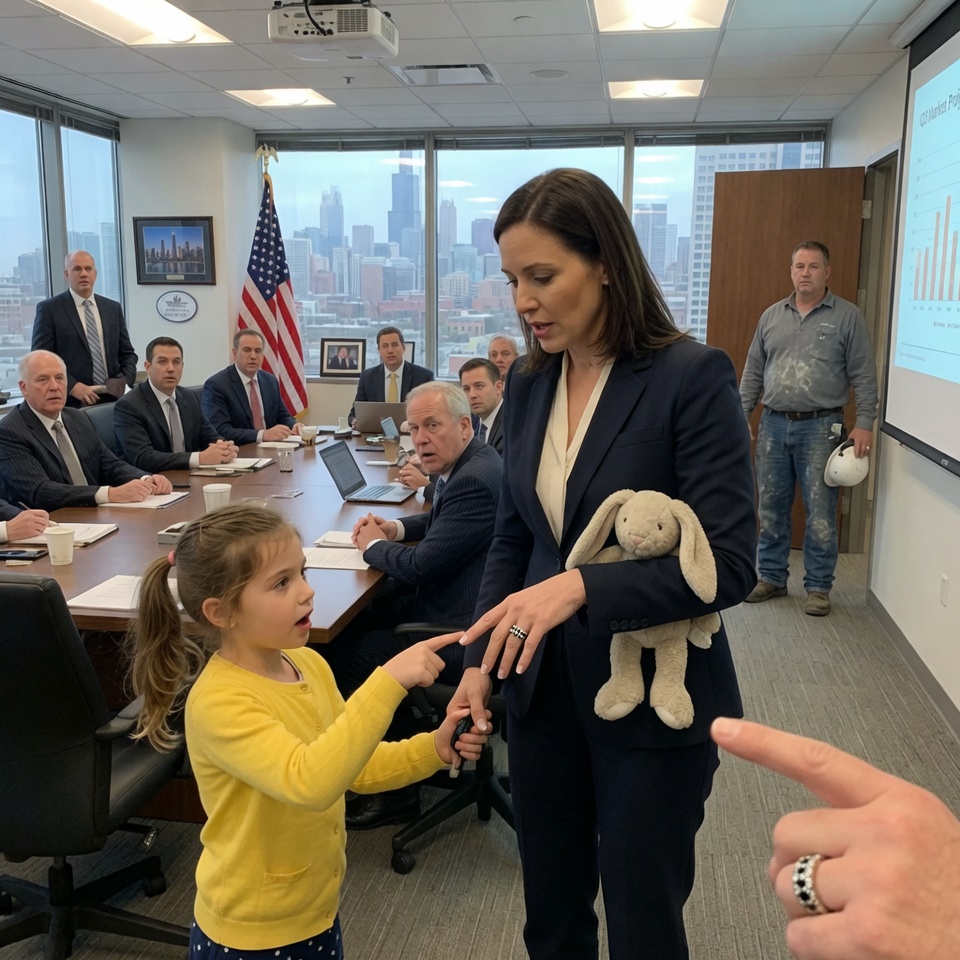 “MA’AM, MY DAD HAS A RING JUST LIKE YOURS,” A CHILD WHISPERED IN A CROWDED BOARDROOM. THE CEO FROZE. TWELVE EXECUTIVES HELD THEIR BREATH. AND THE TRUTH THAT WALKED THROUGH THE DOOR NEXT? IT HAD BEEN BURIED FOR SEVEN YEARS. WAS JUSTICE FINALLY COMING HOME?