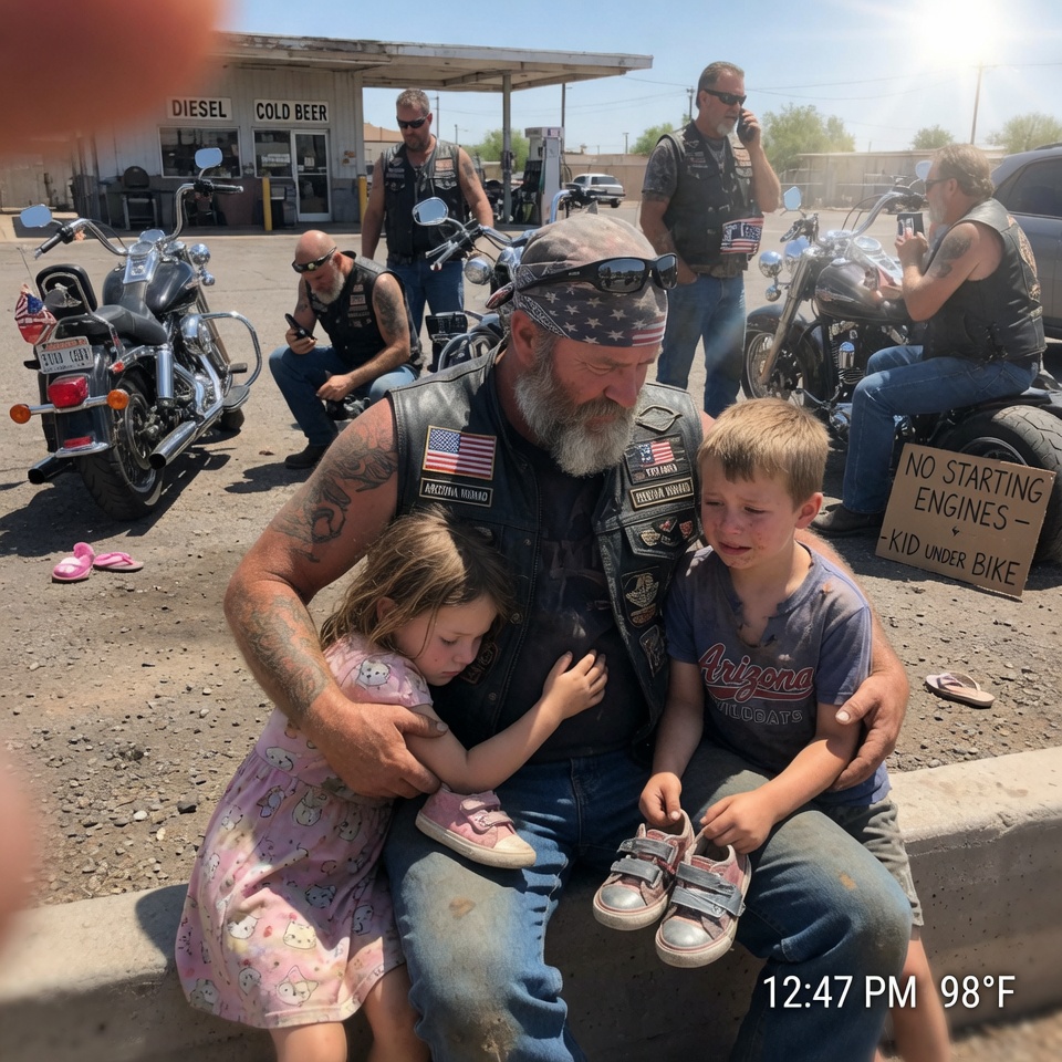 I WORE LEATHER AND SCARS. HE WORE A FADED CARTOON SHIRT AND DIRT ON HIS CHEEKS. WHEN THAT LITTLE BOY STOOD BETWEEN ME AND MY HARLEY, I SAW A GHOST FROM MY OWN PAST. THE TRUTH UNDER THAT MOTORCYCLE NEARLY DESTROYED ME. WILL YOU LOOK PAST THE SURFACE WITH ME?
