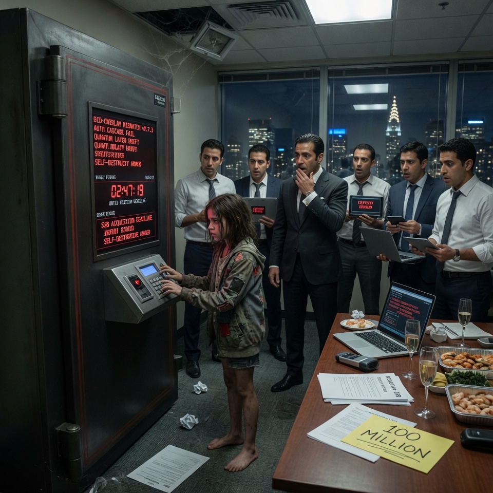 He Laughed And Offered $100 Million If A Homeless 10-Year-Old Girl Could Open His Broken High-Tech Safe. When She Stepped Up To The Vault, The Entire Room Fell Silent. What This Starving Orphan Did Next Completely Destroyed The Experts And Changed The World Forever.