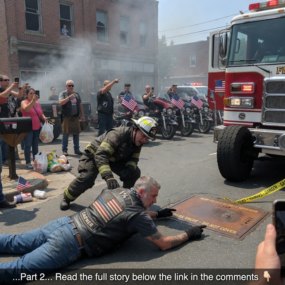 SO CRUEL! They Blocked a Fire Engine During a Rescue — But When a Child Screamed From the Smoke, the Truth Left Everyone Silent
