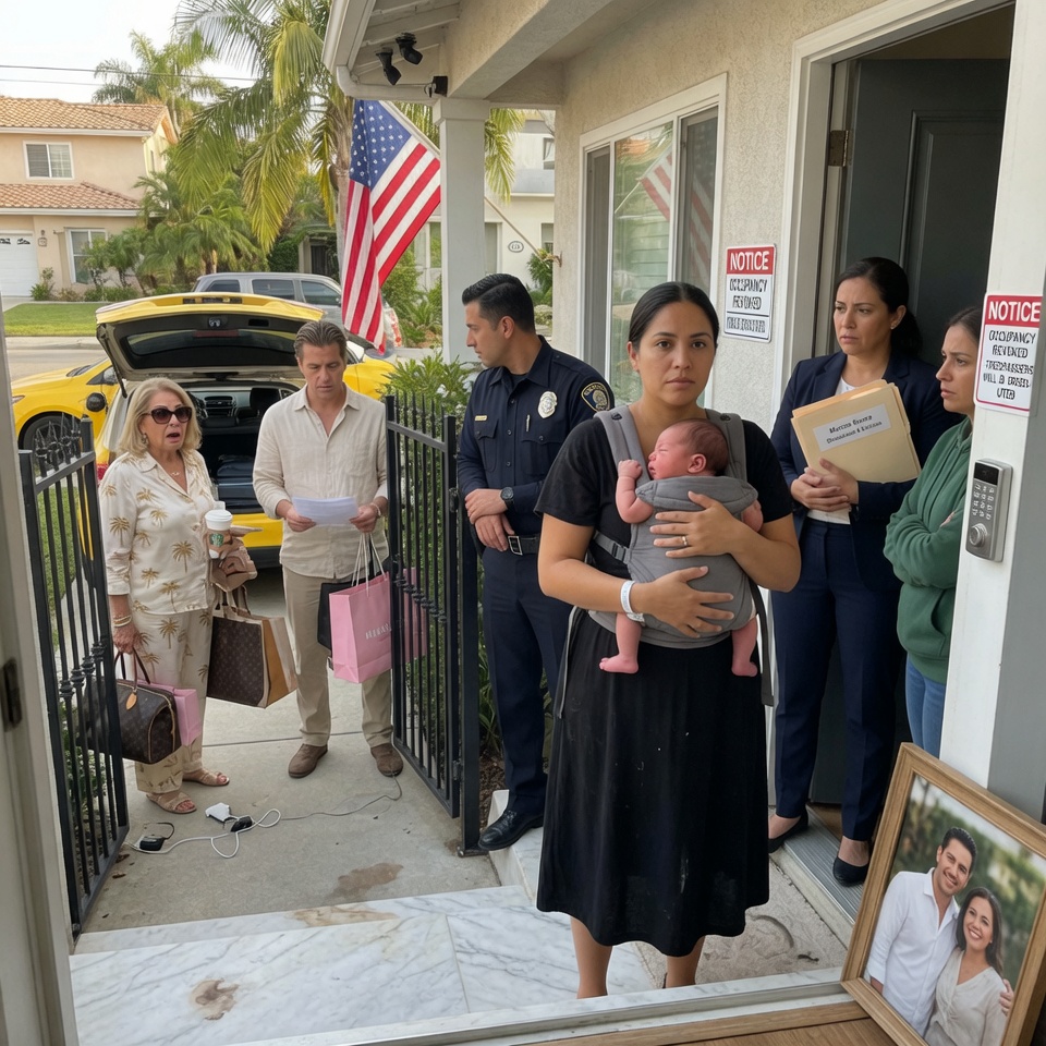 THEY SAID FAMILY COMES FIRST, THEN LEFT ME CRAWLING IN LABOR TO CALL 911. WHEN THEY RETURNED FROM THEIR BEACH VACATION, THE LOCKS WERE CHANGED AND A RED NOTICE WAITED. WHAT WOULD YOU HAVE DONE?