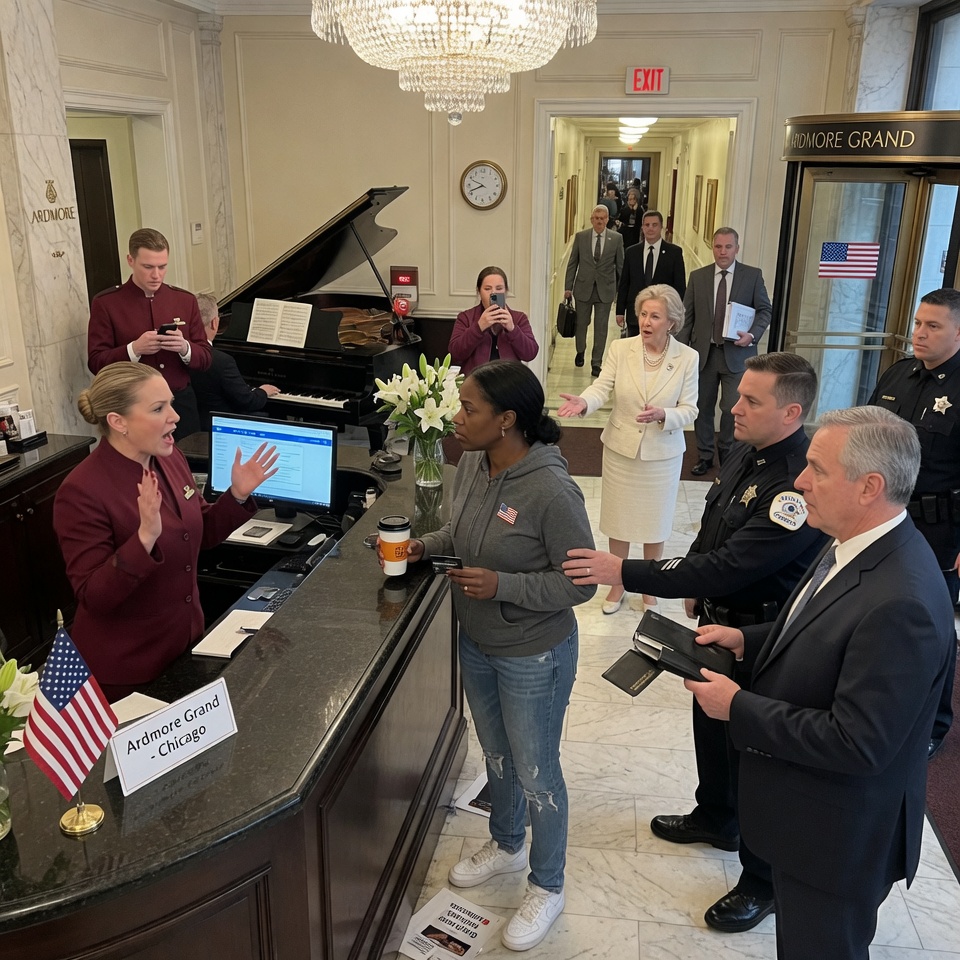 SHE WALKED INTO A 5-STAR HOTEL IN A GRAY HOODIE AND OLD SNEAKERS — THE STAFF CALLED HER FILTHY AND TRIED TO THROW HER OUT. BUT WHEN THE ELEVATOR DOORS OPENED MINUTES LATER, EVERY WITNESS IN THAT LOBBY GASPED. WHO WAS REALLY WAITING ON THE 32ND FLOOR?