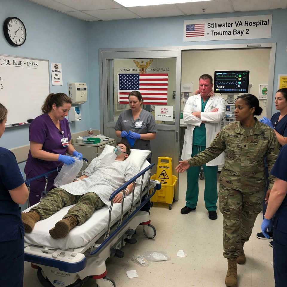 “THE NURSE WITH THE COMBAT TATTOO HADN’T TOUCHED A PATIENT IN 14 YEARS. THEN A DYING SOLDIER CAME THROUGH THE DOORS AND MUSCLE MEMORY FROM THREE WARS TOOK OVER.”
