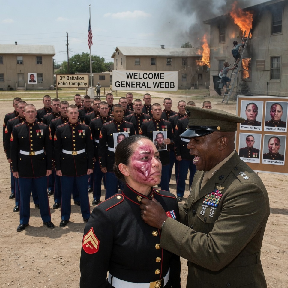 They Relentlessly Mocked Her Horrific Facial Scars and Tried to Force Her Out of the Military. But When a Visiting Four-Star General Stopped Dead in His Tracks and Recognized Her Face, the Entire Barracks Burst Into Tears.