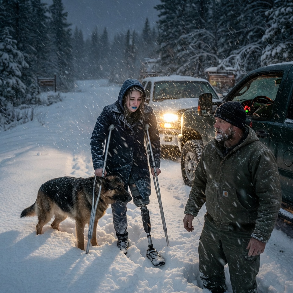 “Ride With Me.” I Was a Broken Navy SEAL Trying to Hide From the World, Until I Found a One-Legged Woman Freezing to Death in a Washington Blizzard.