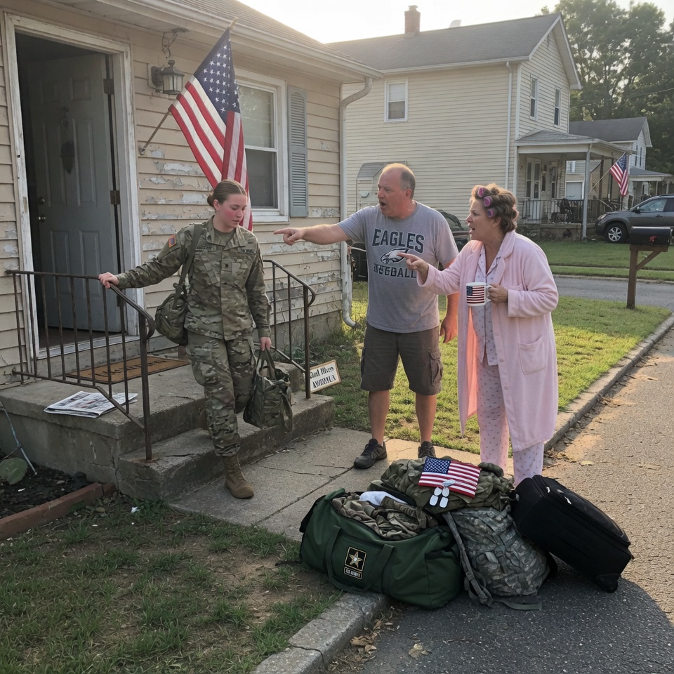 They SOLD her car, threw away her photo, and told her, “Go back to the barracks!” But when CNN teased a secret national hero, every ignored call suddenly lit up her phone…