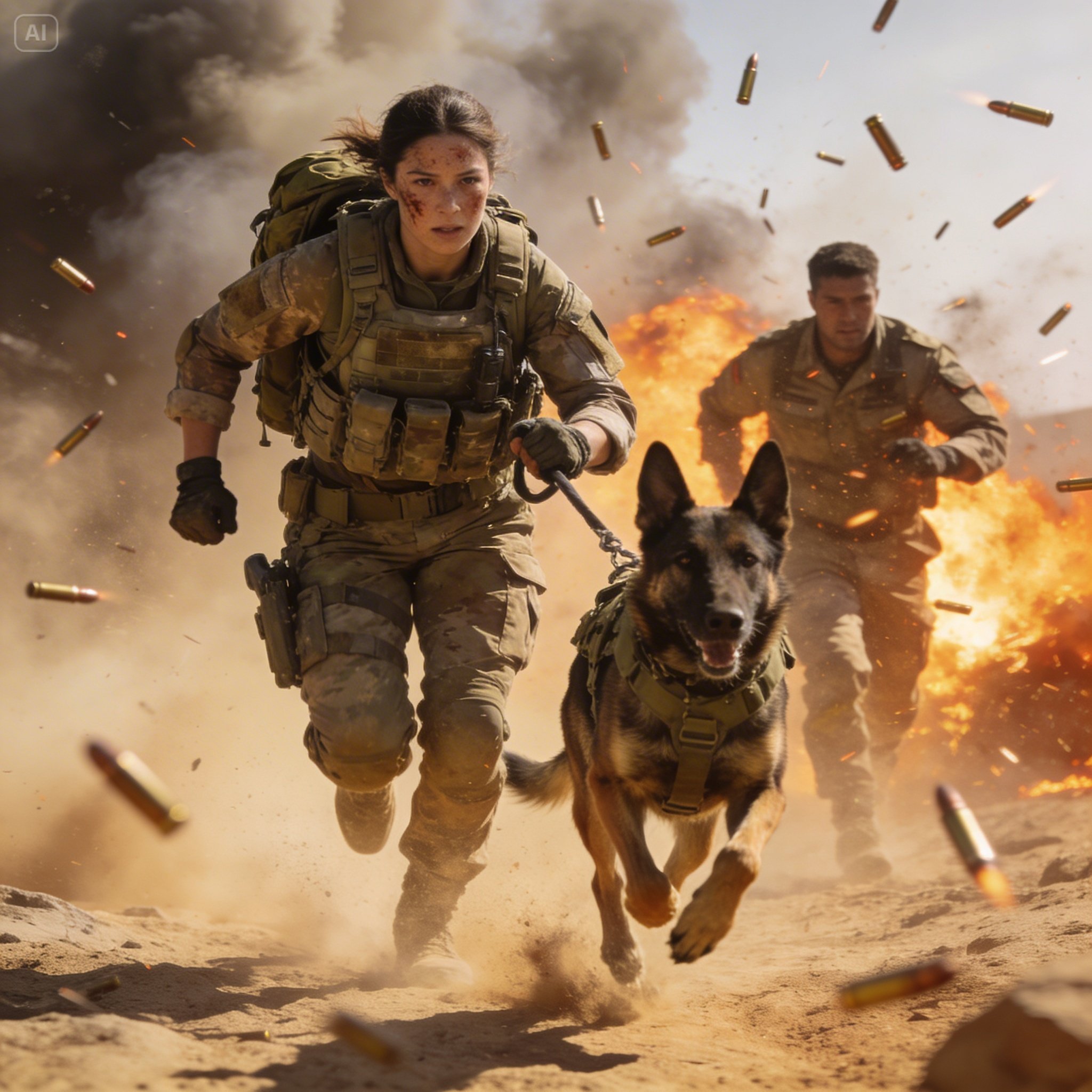 “I stood frozen in the biting pre-dawn darkness as the arrogant lieutenant laughed directly in my face, blatantly ignoring the desperate, rumbling growl of my combat dog—a loyal partner who had never been wrong about a deadly ambush in four years of grueling deployments…”