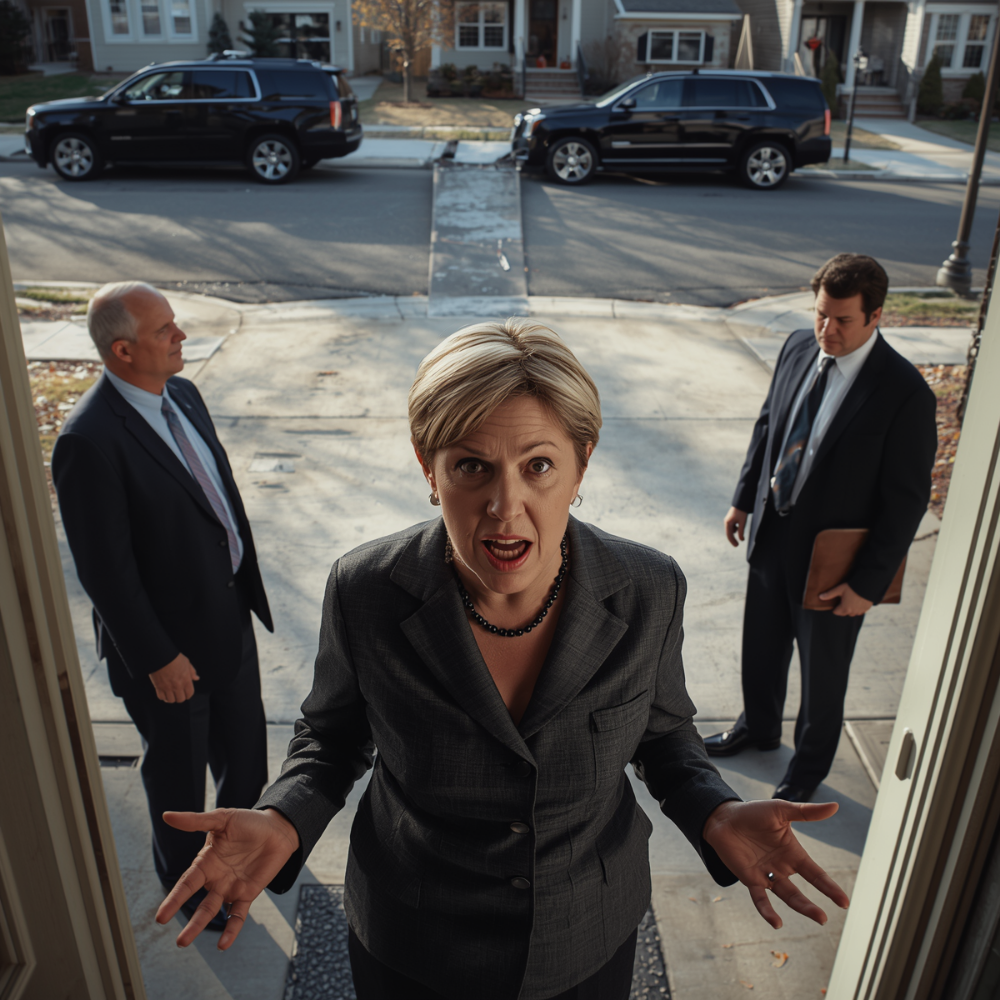 “A DISABLED BOY WATCHED FROM HIS PORCH FOR YEARS. MY SON ETHAN BUILT HIM A WAY DOWN. THEN AN ENTITLED NEIGHBOR DESTROYED IT WITH A METAL BAR. SHE DIDN’T KNOW WHO LITTLE CALEB WAS RELATED TO—OR THAT HER DREAM JOB INTERVIEW WAS BEING WATCHED. EVER SEEN INSTANT REGRET?”