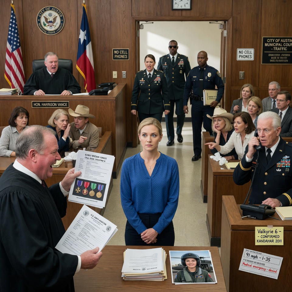 An Arrogant Judge Mercilessly Laughed At A Quiet Young Woman’s “Fake” Military Medals And Threatened Her With Jail Time. But He Instantly Regretted His Cruel Mistake When A Four-Star General Kicked Open The Courtroom Doors To Defend Her Honor.
