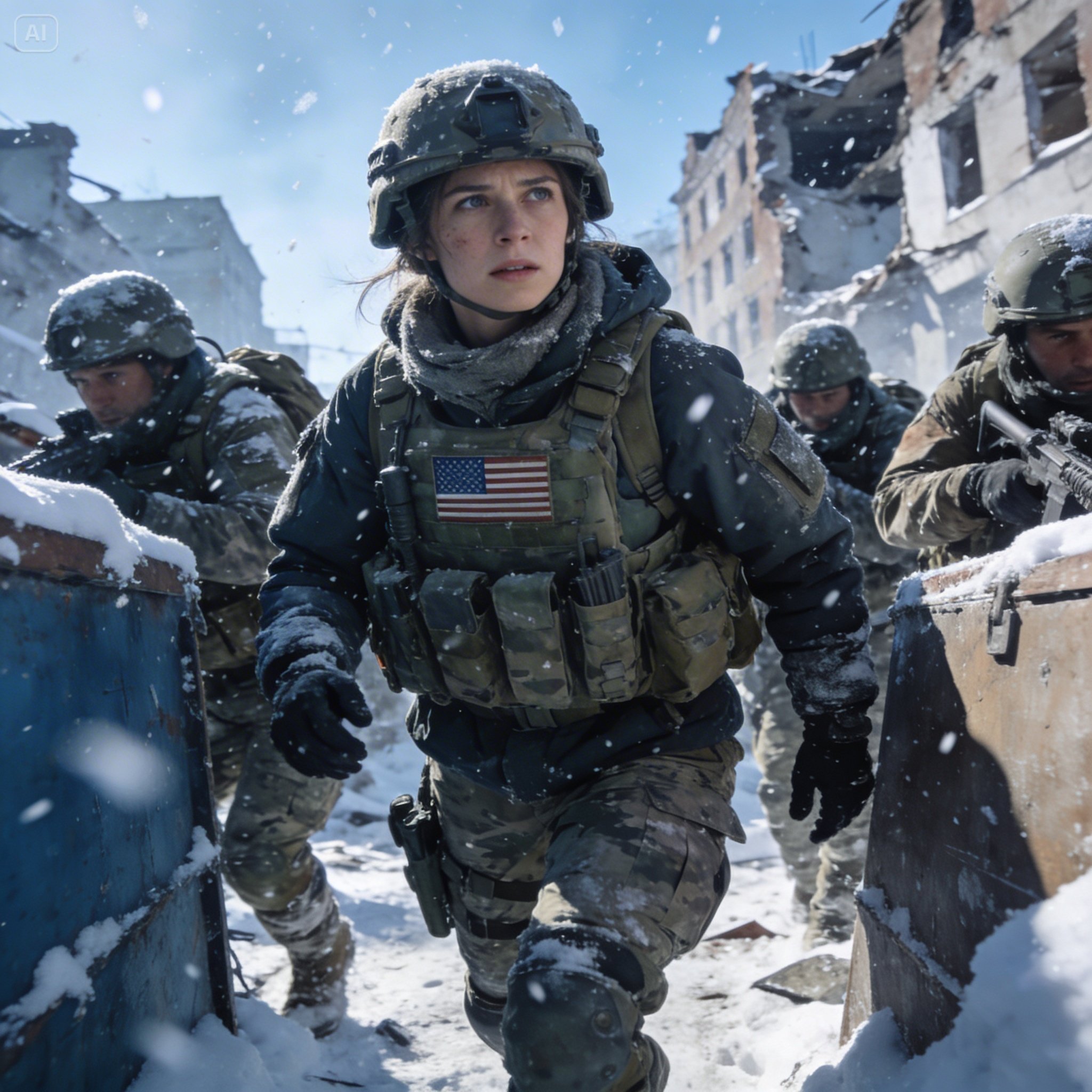 The blizzard howled against my Wisconsin farmhouse windows, but the chill that completely froze my veins came from the battered military footlocker suddenly sitting on my porch, addressed in the distinct, messy handwriting of a man I watched slip away on a frozen battlefield three long years ago.