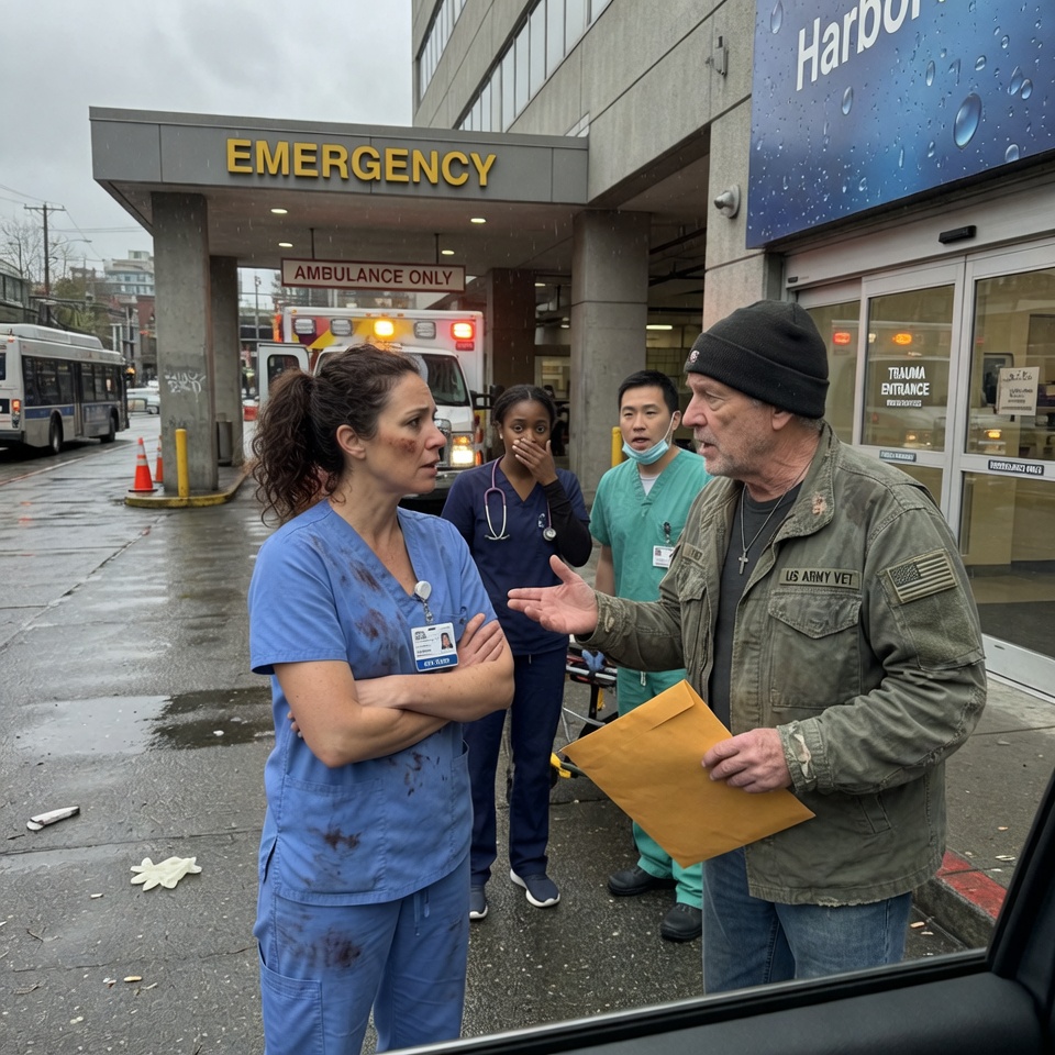 I Was the Hospital’s Quietest Doctor, the One They Gave Coffee Duty To. They Thought I Was Broken. But When the Sirens Howled and the City’s Worst Nightmare Walked Through Our Emergency Room Doors, My Secret Past Was Forced Out of the Shadows.