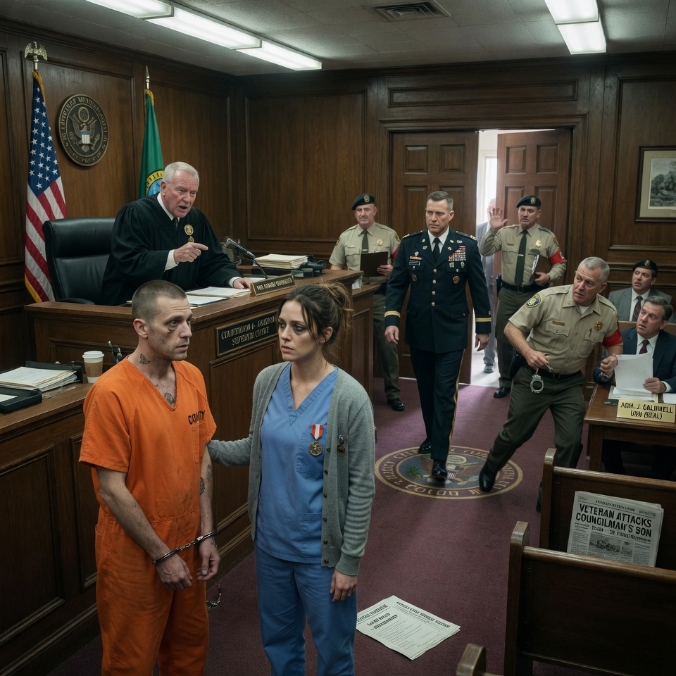 The Judge Ordered the Nurse to Remove Her “Fake” Medal in Court. He Had No Idea The Four-Star General Listening in the Back Row Was About to End His Career.