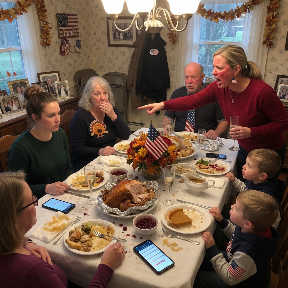 AT OUR THANKSGIVING TABLE, MY SISTER RAISED HER GLASS AND ANNOUNCED I WAS THE FAMILY FAILURE—NO ONE KNEW I’D BEEN SECRETLY PAYING MY PARENTS’ $8,000-A-MONTH MORTGAGE FOR 18 MONTHS. WHAT WOULD YOU DO IF THE HAND THAT FED YOU NEVER GOT A THANK-YOU?