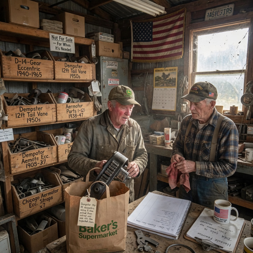 THE FACTORY CLOSED WITHOUT WARNING, MY WINDMILL DIED, AND THE ONLY MAN WITH THE PART WAS THE TOWN PACK RAT EVERYONE MOCKED. WHAT HE SHOWED ME LEFT ME SPEECHLESS—HAVE YOU EVER BEEN SO WRONG ABOUT SOMEONE?