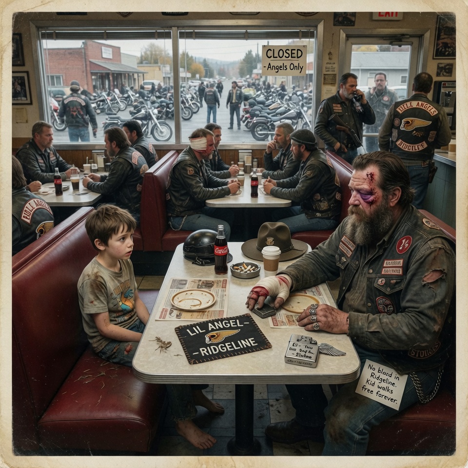 Little Boy Found Four Bikers Chained to a Tree in the Freezing Woods—His Next Move Shocked a Small Town and Brought 2,000 Riders to His Front Door