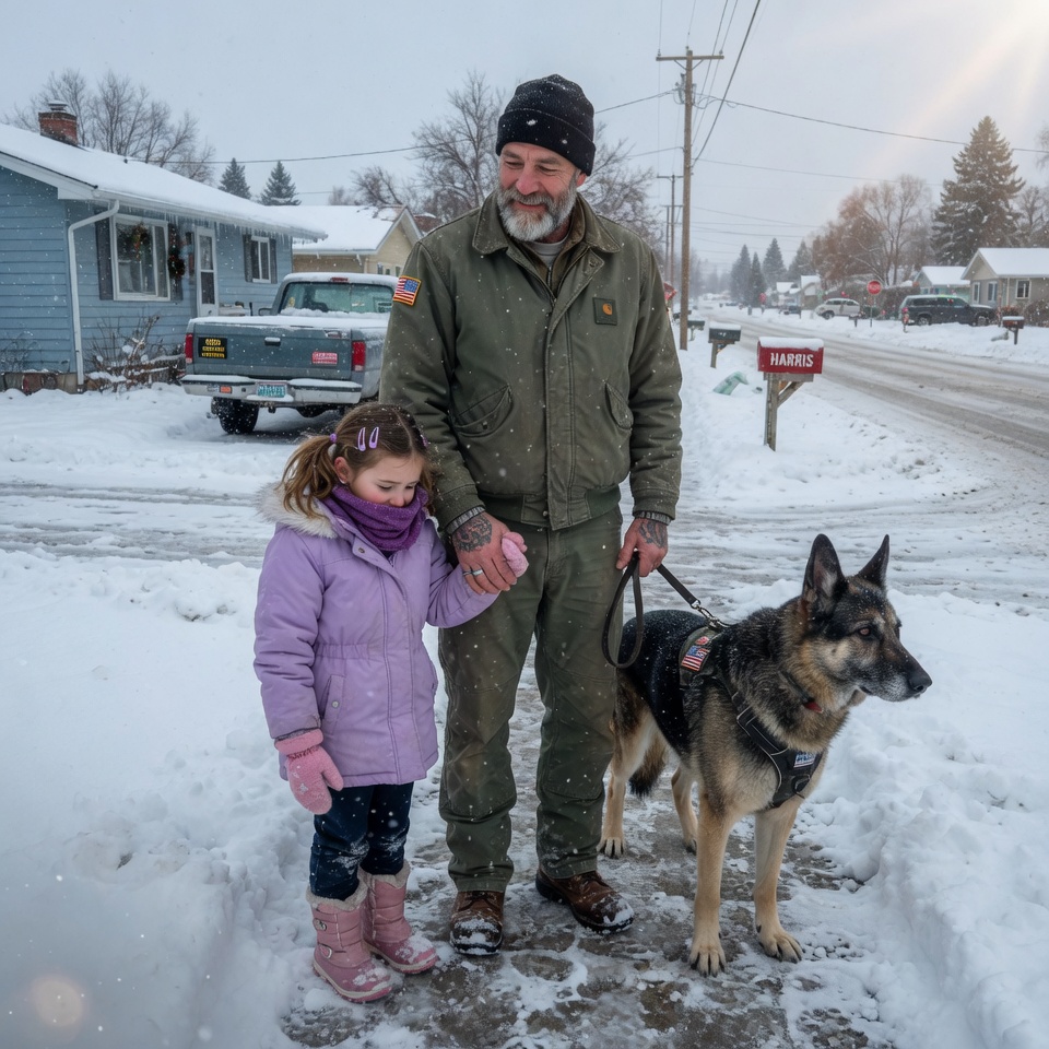 Buried in the Snow and Left to Die: How a Restless Marine Veteran and His Heroic German Shepherd Uncovered a Dark Secret in a Montana Blizzard, Fought the Broken System, and Risked Absolutely Everything to Give an Abandoned Little Girl the Loving Family She Truly Deserved.