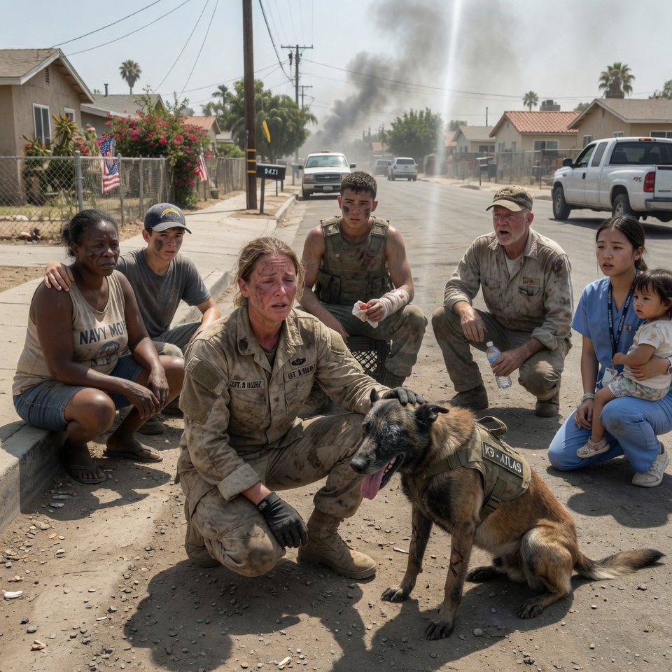 They Were Ordered to Evacuate. Instead, 29 Discarded Military Dogs Defied Their Commander and Charged Straight Into a Raging Inferno to Save 47 Trapped Souls.