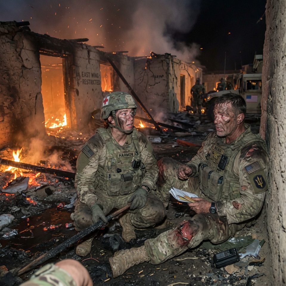 “You’ll Die!” She Ignored The Blast, Rushed Into The Fire—And Emerged With Their SEAL Commander