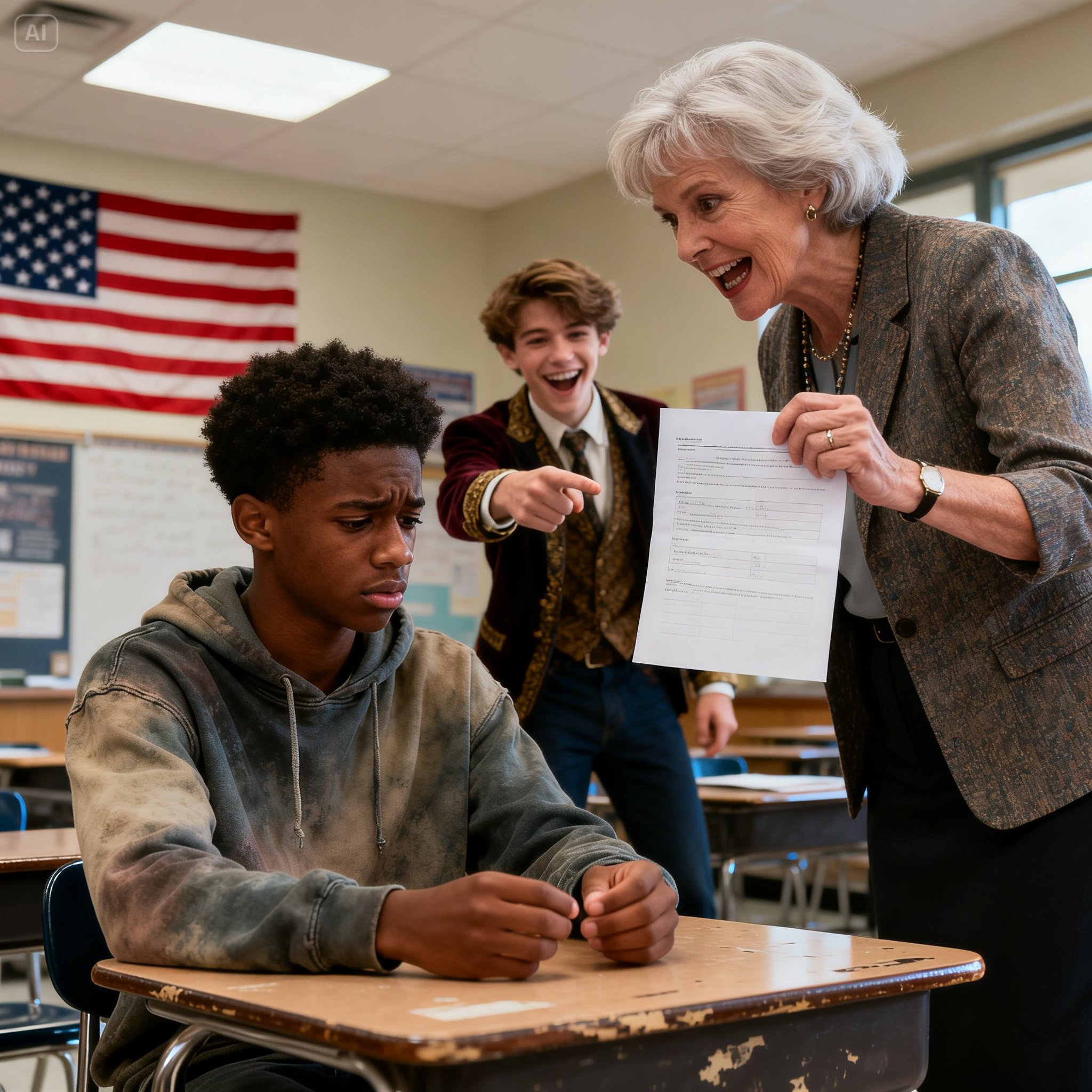 They saw a Black kid from the wrong side of the tracks and told me to aim for a mop, not an Ivy League. But my mother’s calloused hands held a secret, and the school janitor wasn’t who he seemed. This is the day the laughter stopped and the truth began.