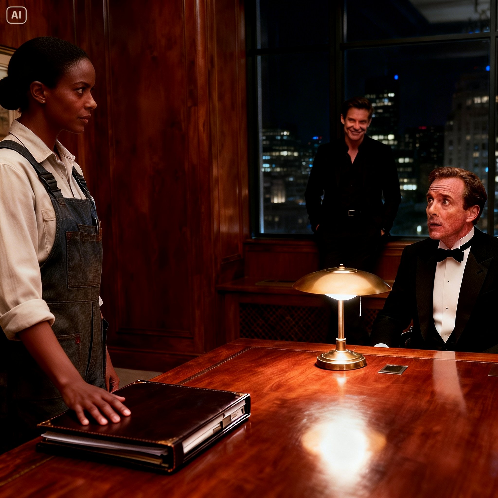 In the shadows of Manhattan’s glass towers, billionaire Richard Vale’s $23 billion empire is screaming toward a cliff. While the vultures circle and the champagne flows, everyone ignores the woman with the silver tray. Naomi Washington is just a maid—until she proves she’s the smartest person in the room