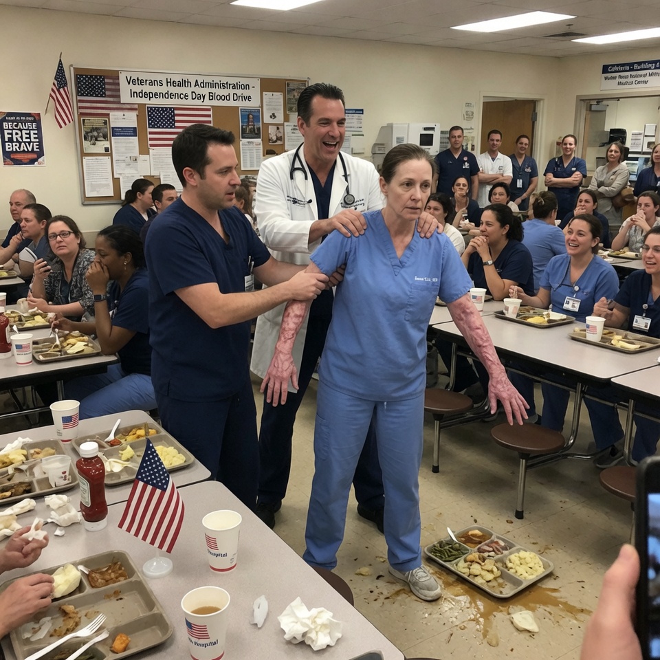 YOU’RE JUST A FLOOR NURSE WITH SCARS,” THE ARROGANT DOCTOR MOCKED. HE DIDN’T KNOW THOSE BURNS CAME FROM SAVING 13 SOLDIERS IN A BOMBED-OUT SURGICAL TENT. BUT THE TRUTH ALWAYS COMES OUT, DOESN’T IT?