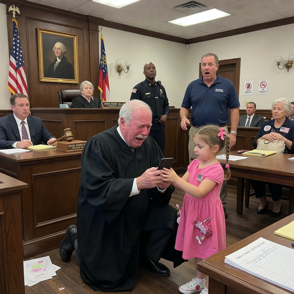 A STOLEN PHONE. A COURTROOM LAUGHING. THEN A LITTLE GIRL SAID, “I’M CALLING WHOEVER I WANT”—AND WHEN THE JUDGE HEARD THE VOICE THAT ANSWERED, TWENTY YEARS OF SILENCE SHATTERED IN ONE BREATH. WHAT HAPPENS WHEN A CHILD DIALS A NUMBER YOU SWORE YOU’D NEVER HEAR AGAIN