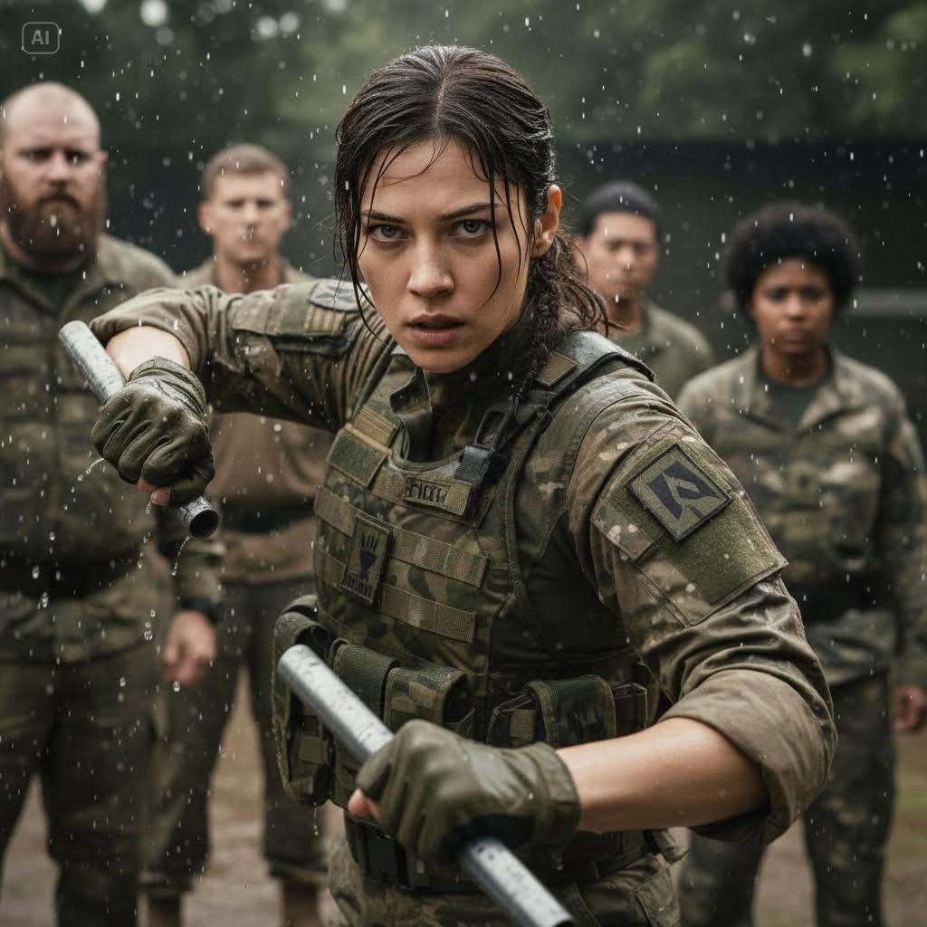 “You Think You’re Untouchable?” — But In Nine Seconds, The Entire Outpost Learned Her Terrifying Secret…