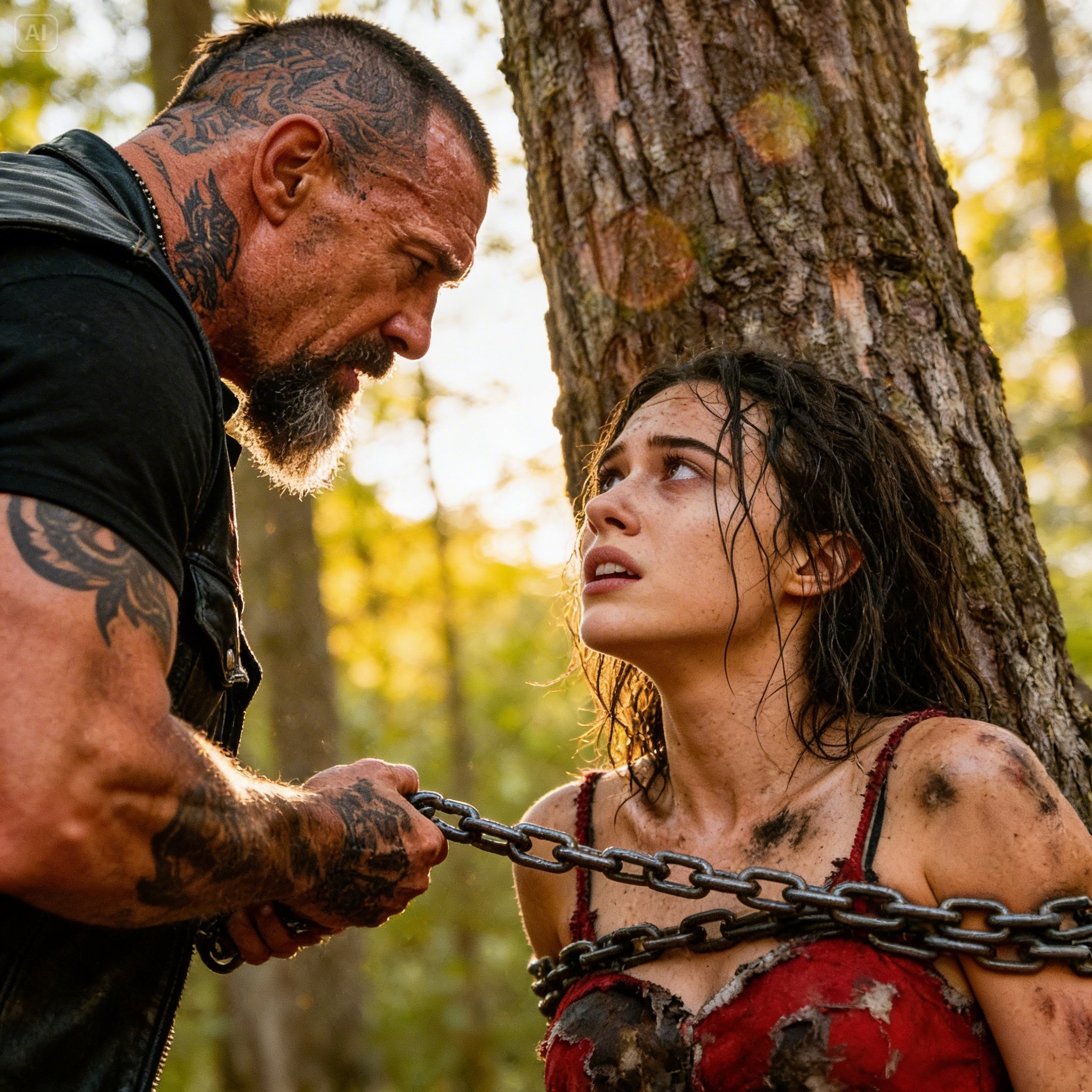 I Thought I’d Seen Every Kind Of Evil On These Mean Streets, But Finding My Little Girl Chained To An Oak Tree Changed My Soul Forever—And Then…