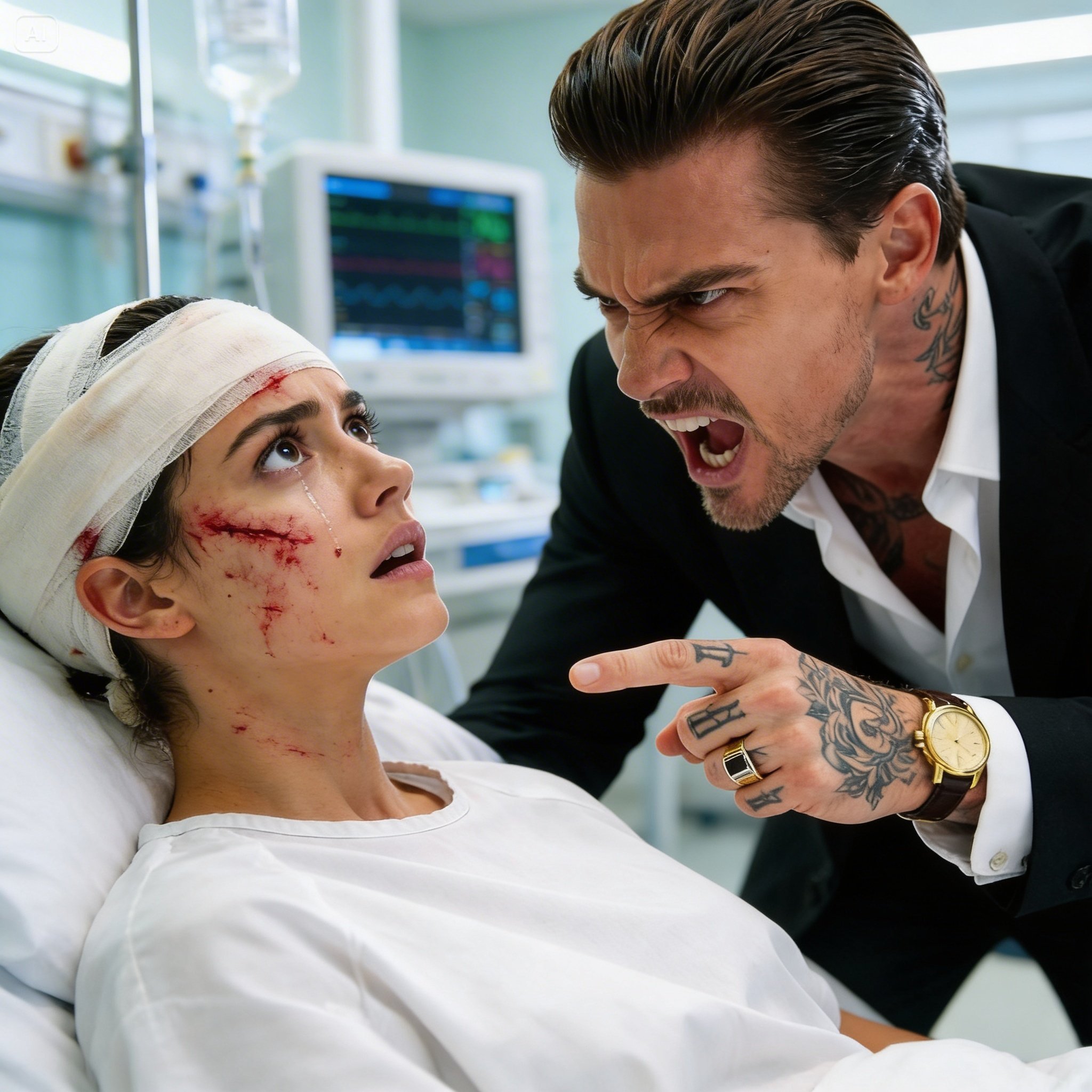 “Who the F*ck Fractured Your Skull?” the Chicago Mafia Boss Roared in My Hospital Room… and What He Did Next Destroyed the Man Who Thought I’d Stay Silent!