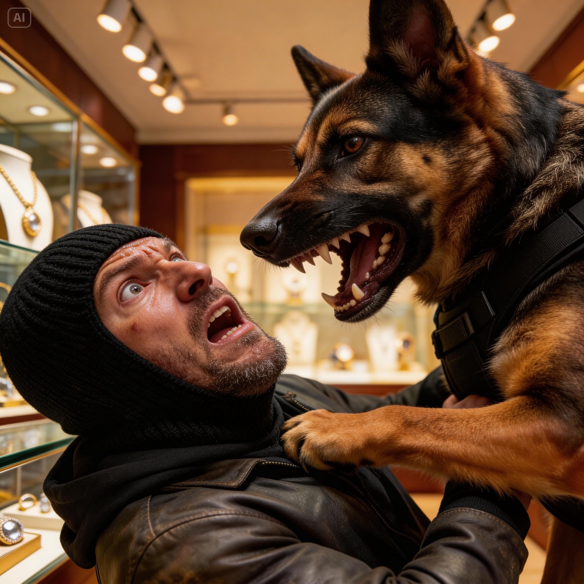 The Silent Hero of Fifth and Maine: A K9’s Heart vs. A Robber’s Greed—See the Bone-Chilling Moment an Elite Police Dog Faced Death to Save a Hostage When All Hope Was Lost!