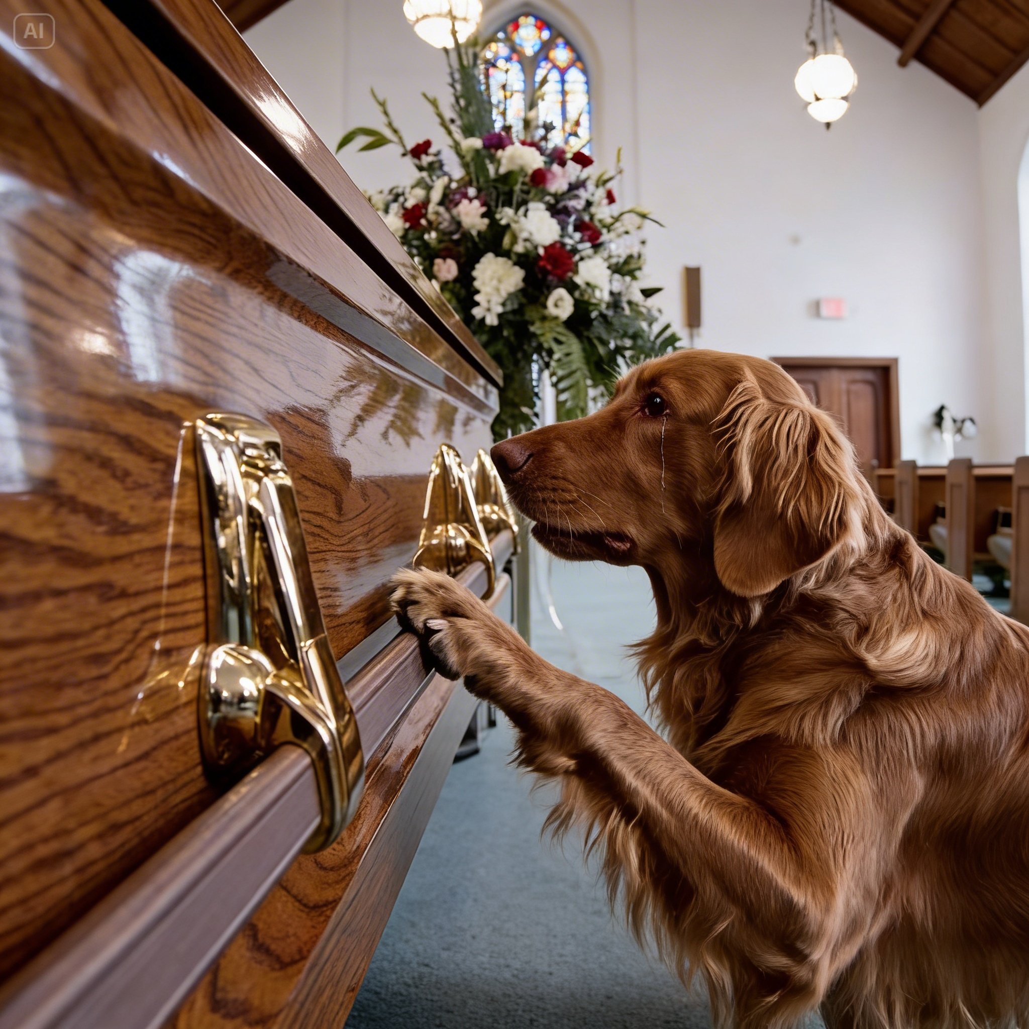 I Was Declared Dead and Placed in a Sealed Casket—Until My Dog’s Bone-Chilling Screams at My Funeral Forced the Police to Uncover a Terrifying Medical Miracle.