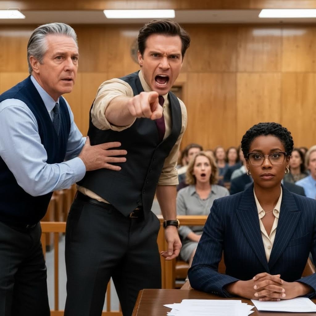 “You’re Worthless Trash!” He Screamed In A Packed Virginia Courtroom, Unaware My Mother—The Most Feared Federal Judge In DC—Had Just Walked In To Witness…